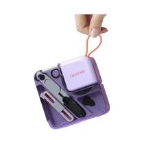 Kit De Costura Portátil Multifuncional DIY De Luxo Leve Para Casa Com Caixa De Armazenamento