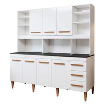 Kit de Cozinha Atenas 7 Portas 3 Gavetas - Kaiki Móveis