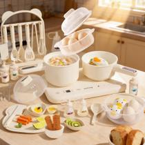 Kit de Cozinha BICRET Fogão Duplo Montessori para Brincar Kit de Cozinha BICRET Fogão Duplo Montessori para Brincar
