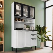 Kit de Cozinha Compacta em Aço 6 Portas 2 Gavetas Pratika Kit de Cozinha Compacta em Aço 6 Portas 2 Gavetas Pratika