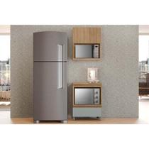 Kit de Cozinha Completa 2 Peças Rainha (1Aéreo+1Balcão) C2P46 Nature/Verde - Nesher Kit de Cozinha Completa 2 Peças Rainha (1Aéreo+1Balcão) C2P46 Nature/Verde - Nesher