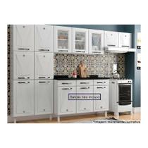 Kit de Cozinha Completa 3 Peças Star New (2 Armários + 1 Paneleiro) CPT106 Branco - Telasul Kit de Cozinha Completa 3 Peças Star New (2 Armários + 1 Paneleiro) CPT106 Branco - Telasul