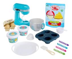 Kit de Cozinha Criativa Baker's Little Tikes Creative Chefs com Areia Make-It Mix