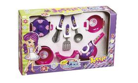 Kit de Cozinha Maxi Play Kitchen Jessie com 10 Peças - Pica Pau