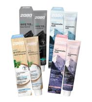 Kit de Creme Dental DAHLORE 2080 Pure com 4 Sabores para Cuidados Orais Kit de Creme Dental DAHLORE 2080 Pure com 4 Sabores para Cuidados Orais