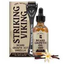 Kit de crescimento de barba Striking Viking Beard Growth Oil 60mL x2 Kit de crescimento de barba Striking Viking Beard Growth Oil 60mL x2