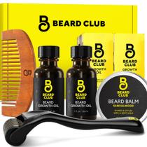 Kit de Crescimento de Barba The Beard Club - Óleo e Derma Roller 2