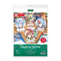 Kit de criação de cartões Katy Sue Christmas Gnomes Pop Up 12 Cards Kit de criação de cartões Katy Sue Christmas Gnomes Pop Up 12 Cards