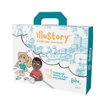 Kit de criação de livros Lulu Jr. Ilustração com guia de redação
