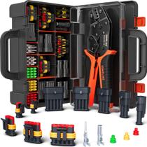 Kit de crimpagem de conectores impermeáveis SOMELINE 22-14 AWG