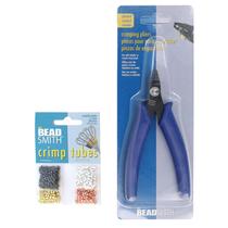 Kit de Crimpagem The Beadsmith Alicates 13 cm 500 Tubos 2x2 mm