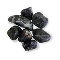 Kit de Cristal de Turmalina Negra Rolada Pedra Natural 100g - G