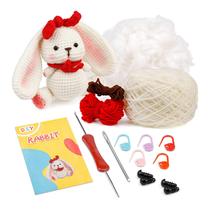 Kit de crochê Baomaple Emotional Support Cactus com cartão positivo Kit de crochê Baomaple Emotional Support Cactus com cartão positivo