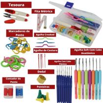 Kit de Crochê Completo com 42 peças -