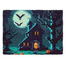 Kit de crochê DoyBself Halloween Decorative Bat Carpet Kit de crochê DoyBself Halloween Decorative Bat Carpet