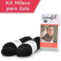 Kit de Crochê Gola Milano 100G - Lanafil