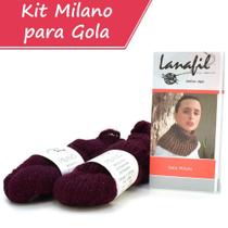 Kit de Crochê Gola Milano 100G - Lanafil