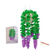 Kit De Crochê Para Iniciantes Plantas Em Vasos Suspensos Com Tutorial Em Vídeo Kit Completo De Tricô