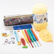 Kit de Croche Premium Lanmax Agulhas e Acessorios
