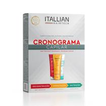 Kit de cronograma capilar itallian hairtech