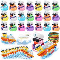 Kit de Crucero Halloscume 72 Piezas Etiquetas de Pato con Patitos de Goma y Bandas de Goma Kit de Crucero Halloscume 72 Piezas Etiquetas de Pato con Patitos de Goma y Bandas de Goma