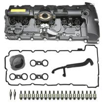 Kit de Cubierta de Válvula del Motor MITZONE N52 con Tapa de Aceite y Manguera PCV para BMW Kit de Cubierta de Válvula del Motor MITZONE N52 con Tapa de Aceite y Manguera PCV para BMW