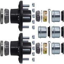 Kit de Cubo de Reboque IbroPrat 5 Furos 4.5" para Eixo de 3500 lbs