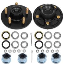 Kit de cubo de reboque Saree 5 Bolt 2.000 libras para eixo reto