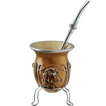 Kit De Cuia E Bomba Para Chimarrão Terere Mate Com Tripé Kit De Cuia E Bomba Para Chimarrão Terere Mate Com Tripé