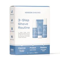 Kit de Cuidado de la Piel para Afeitado Henson de 3 Pasos 3x100 ml Kit de Cuidado de la Piel para Afeitado Henson de 3 Pasos 3x100 ml