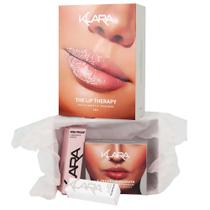 Kit de cuidado labial Klara Cosmetics The Lip Therapy com óleo labial, plumper e batom Kit de cuidado labial Klara Cosmetics The Lip Therapy com óleo labial, plumper e batom