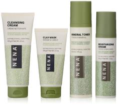 Kit de Cuidado Natural para la Piel NENA Glacial 4 Artículos