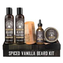 Kit de Cuidado para Barba Viking Revolution con Aroma a Vainilla Especiada