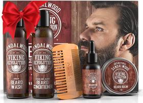 Kit de Cuidado para Barba Viking Revolution Ultimate com Sândalo