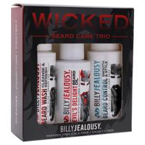 Kit de Cuidados com a Barba Billy Jealousy Wicked Beard Trio