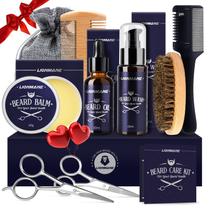Kit de cuidados com a barba Conjunto de cuidados com a barba Lionmane para homens Kit de cuidados com a barba Conjunto de cuidados com a barba Lionmane para homens
