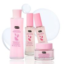 Kit de Cuidados com a Pele b.pure Glow Up Toner Sérum Hidratante Kit de Cuidados com a Pele b.pure Glow Up Toner Sérum Hidratante