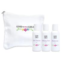 Kit de cuidados com a pele, bom para meninas, três etapas para adolescentes Kit de cuidados com a pele, bom para meninas, três etapas para adolescentes