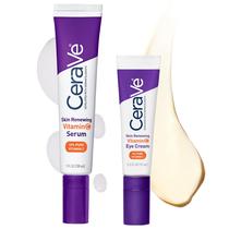 Kit de Cuidados com a Pele CeraVe Sérum de Vitamina C e Creme para os Olhos Kit de Cuidados com a Pele CeraVe Sérum de Vitamina C e Creme para os Olhos