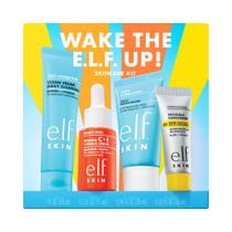 Kit de cuidados com a pele e.l.f. Wake the e.l.f. Up tamanho viagem
