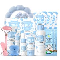 Kit de Cuidados com a Pele EONFAVE Leite para Crianças e Adolescentes de 8 a 12 Anos Kit de Cuidados com a Pele EONFAVE Leite para Crianças e Adolescentes de 8 a 12 Anos