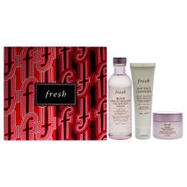 Kit de cuidados com a pele Fresh Three Step Hydration Heroes para mulheres