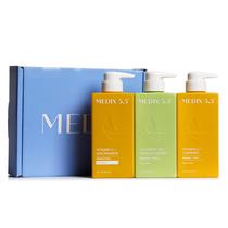 Kit de Cuidados com a Pele Medix 5.5 Creme, Loção e Sabonete com Vitamina C Kit de Cuidados com a Pele Medix 5.5 Creme, Loção e Sabonete com Vitamina C