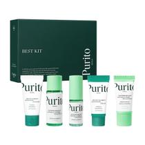 Kit de cuidados com a pele PURITO SEOUL Best com creme e limpador de pantenol Kit de cuidados com a pele PURITO SEOUL Best com creme e limpador de pantenol