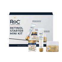 Kit de Cuidados com a Pele RoC Retinol Starter Mini Linha Suavizante Kit de Cuidados com a Pele RoC Retinol Starter Mini Linha Suavizante