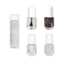 Kit de Cuidados com as Unhas Dazzle Dry Mini 4 em 1 - Sistema Merlot (5 Manicures)