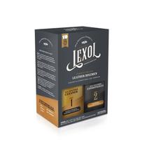 Kit de cuidados com couro, condicionador e limpador Lexol 500mL Kit de cuidados com couro, condicionador e limpador Lexol 500mL