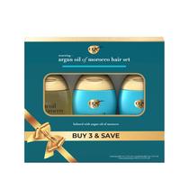 Kit de cuidados com o cabelo OGX Renewing Argan Oil of Marrocos 90mL x2