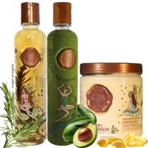 Kit de cuidados com o cabelo SHAEIO Ritual Botanico Growth Repair Set
