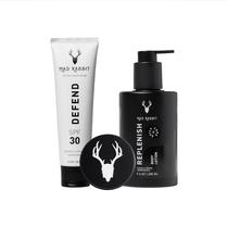 Kit de cuidados com tatuagens Mad Rabbit Enhance Balm Lotion e protetor solar
